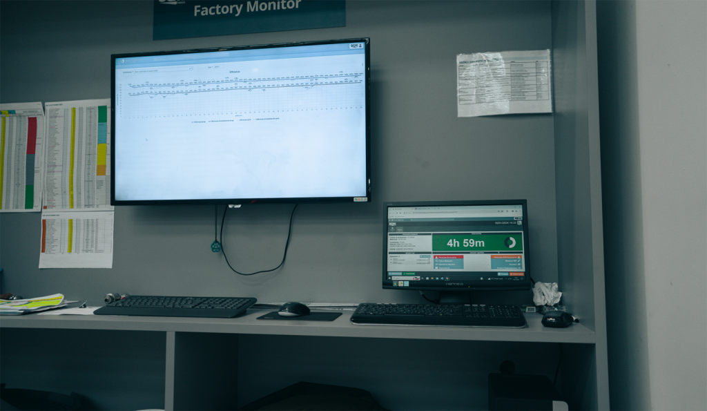 Lean Production - Factory Monitor SCM Frigo
